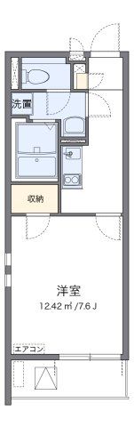 クレイノSATSUKIの間取り画像