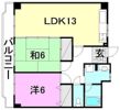 M-court湊町の間取り画像