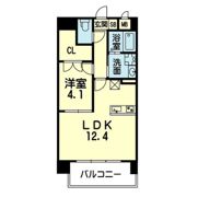Beau rivage白山の間取り画像