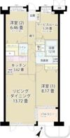グランフォート目黒の間取り画像