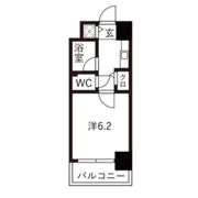 パラシオ塚本Ⅱの間取り画像