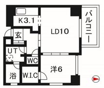 クリオ横須賀本町の間取り画像