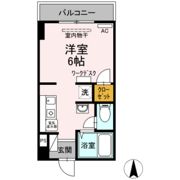 ベルメゾン新見の間取り画像