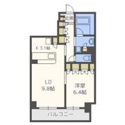 パークアクシスうつぼ公園の間取り画像
