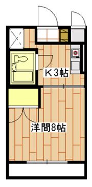 ディユラヴィーヌの間取り画像