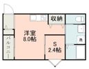 ラヴィ八景水谷の間取り画像