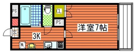 セレッソコート曙通りの間取り画像