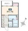 MELDIA小川の間取り画像