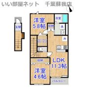 ロイヤルⅡの間取り画像