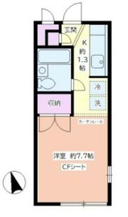 ヴィラ・カメリアの間取り画像
