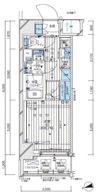 メインステージ横濱阪東橋の間取り画像