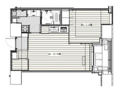 White Tower Hamamatsuchoの間取り画像