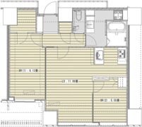 White Tower Hamamatsuchoの間取り画像