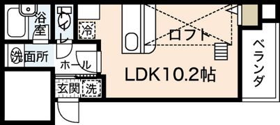 プロヴァンス東白島の間取り画像