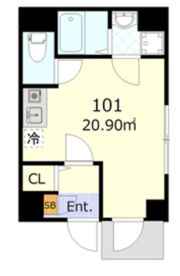 Brote三ノ輪の間取り画像