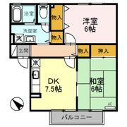 サンシャイニーひばり A棟の間取り画像
