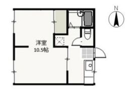赤田ハイツの間取り画像