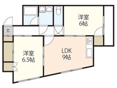 フローラ京橋の間取り画像
