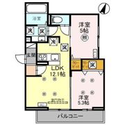 Noble Villa 針ヶ谷の間取り画像