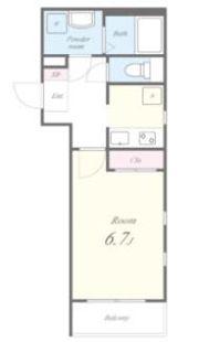 FLレジデンス品川Ⅰの間取り画像