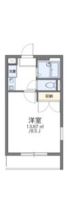 レオパレスシャロームの間取り画像