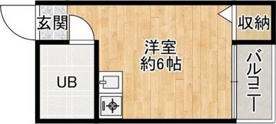 ヴィクトリアハイツ牧野の間取り画像