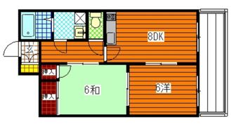シャインハウスE棟の間取り画像