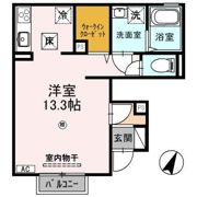 Alhambra(ｱﾙﾊﾝﾌﾞﾗ) Un(ｱﾝ)の間取り画像