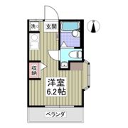 コーポ北欧の間取り画像