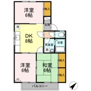 クレエルK B棟の間取り画像