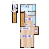 ハーランエステートの間取り画像