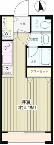 アートミルレ自由が丘の間取り画像