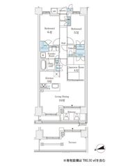 パークシュロス芦屋の間取り画像