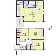 杉並区和泉1丁目貸家の間取り画像