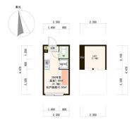 サンクレーヴ・花 ネットフリー 階段下物置 IoT ミニ冷 100付の間取り画像