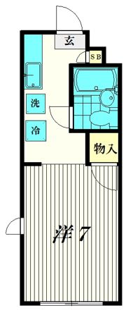 プラシータMの間取り画像