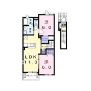 カーサ・クレインの間取り画像