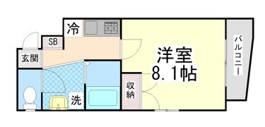 クレアール本山の間取り画像