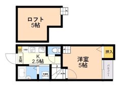 キューブ吉塚の間取り画像