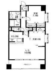ロングエイト3の間取り画像