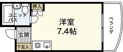 リヴラン西原の間取り画像