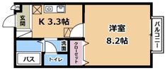 プリシェールキャッスルC棟の間取り画像