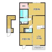 コーポファミーユの間取り画像