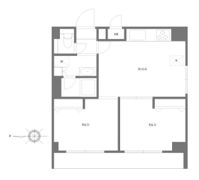 ガーデン萩中の間取り画像
