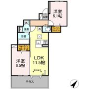 リヴェール港南の間取り画像