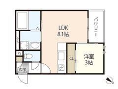REGALEST 廿日市本町Ⅱの間取り画像