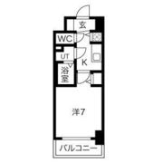 アドバンス西梅田グルーブの間取り画像