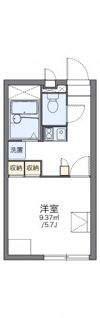 レオパレススティル インパクトの間取り画像