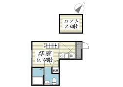 ベイルーム和田町の間取り画像