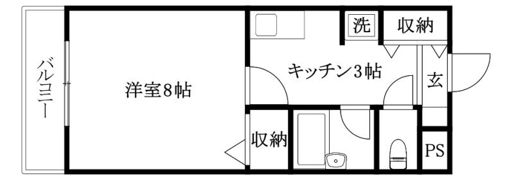 メゾン・ド・エランの間取り画像